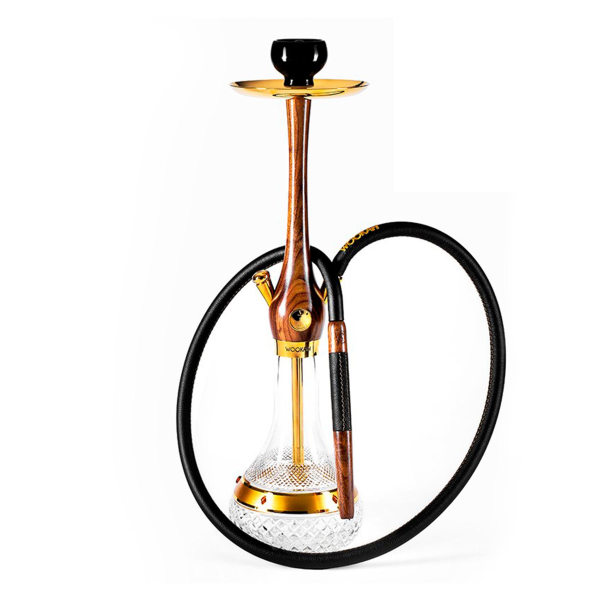 Кальян Wookah Walnut Gold Amber Click (золотой, 64 см) в Сочи