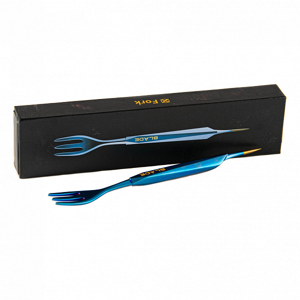 Вилка-шило Blade Hookah Blue Matte в Сочи